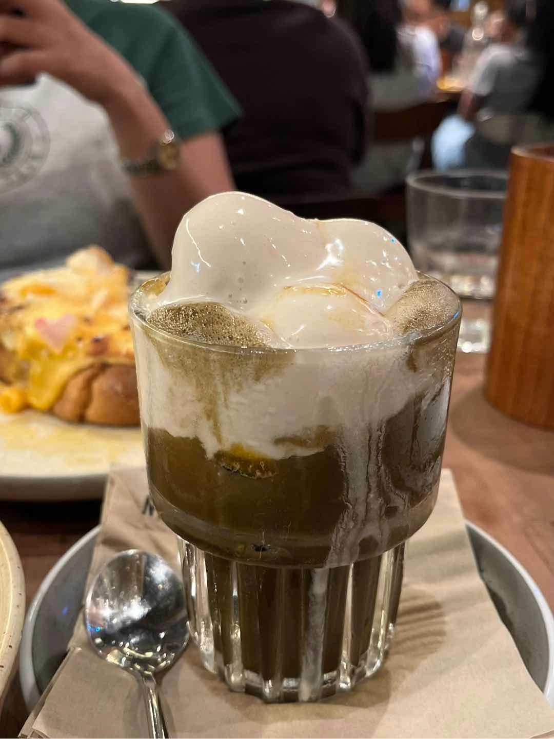 hojicha float