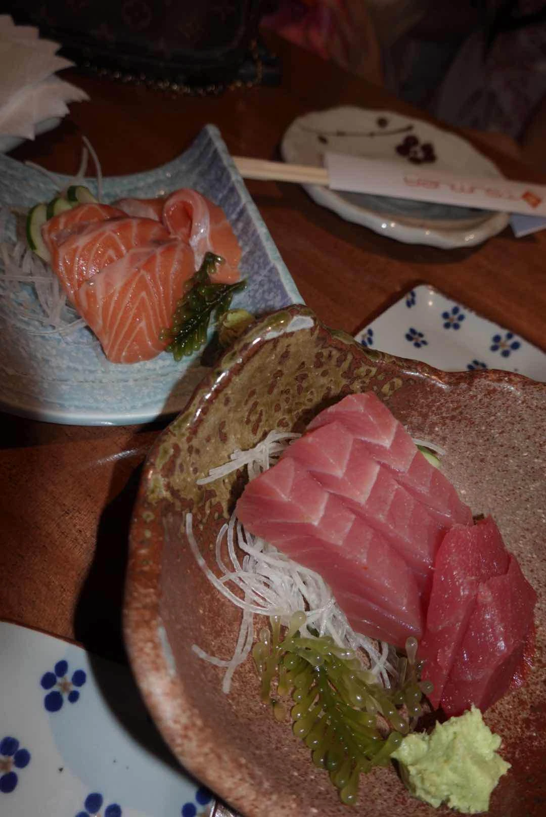 Tuna & Salmon Sashimi of Tsumura
