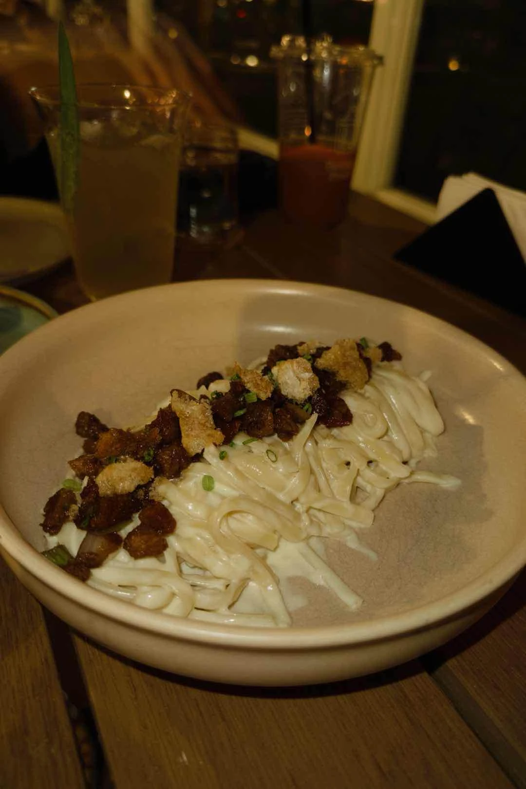sisig pasta