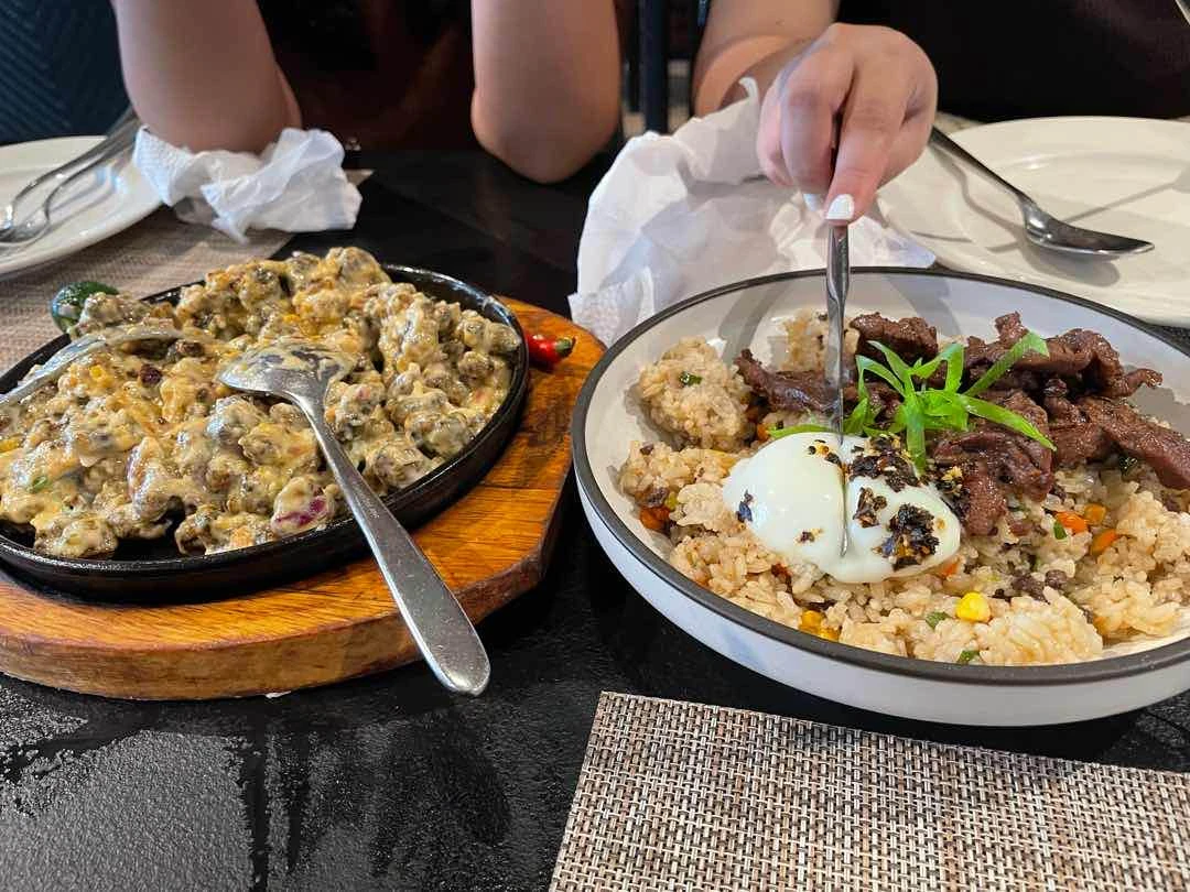 Oyster Sisig
