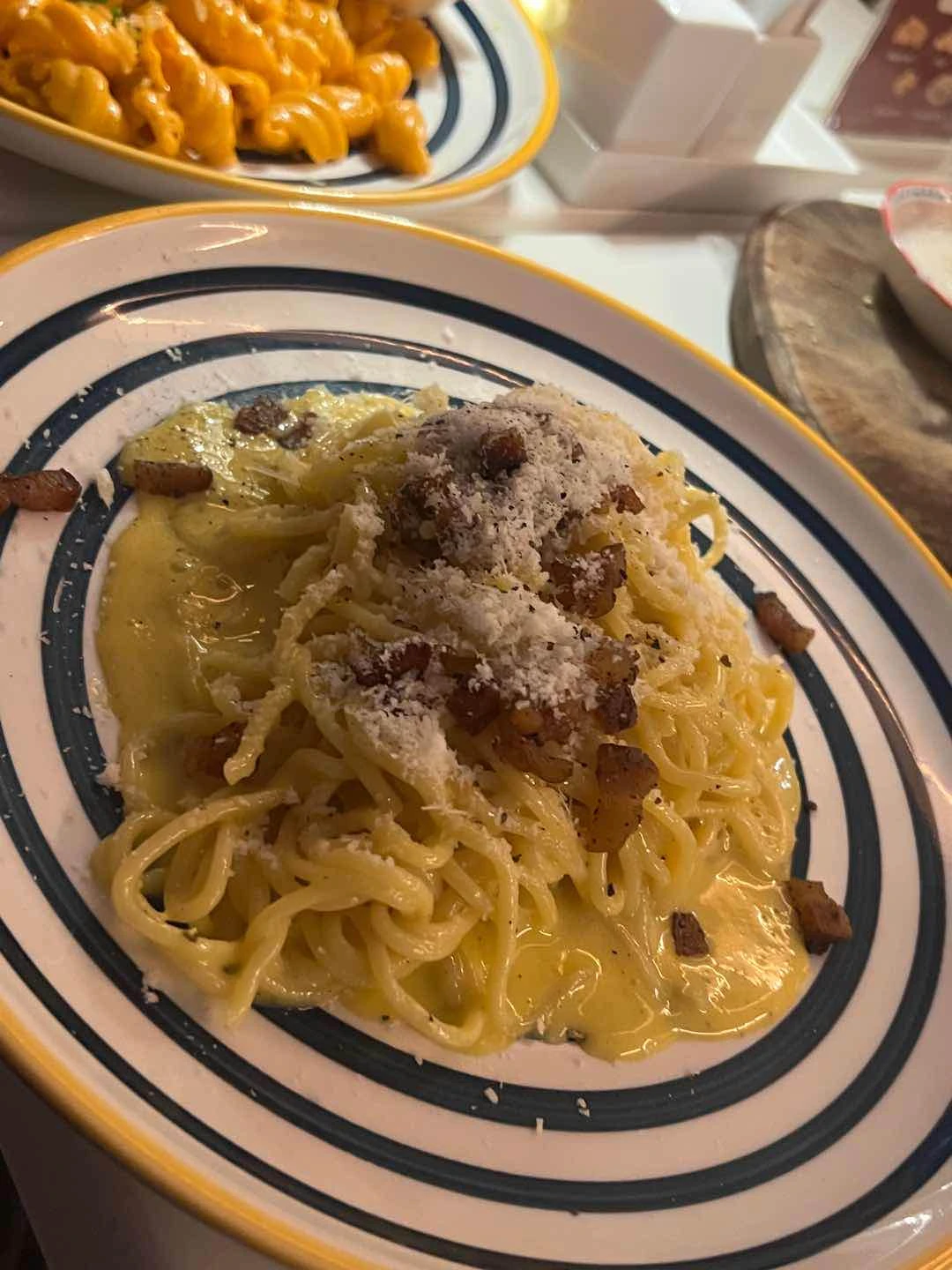 Carbonara of Al Dente Pasta Bar