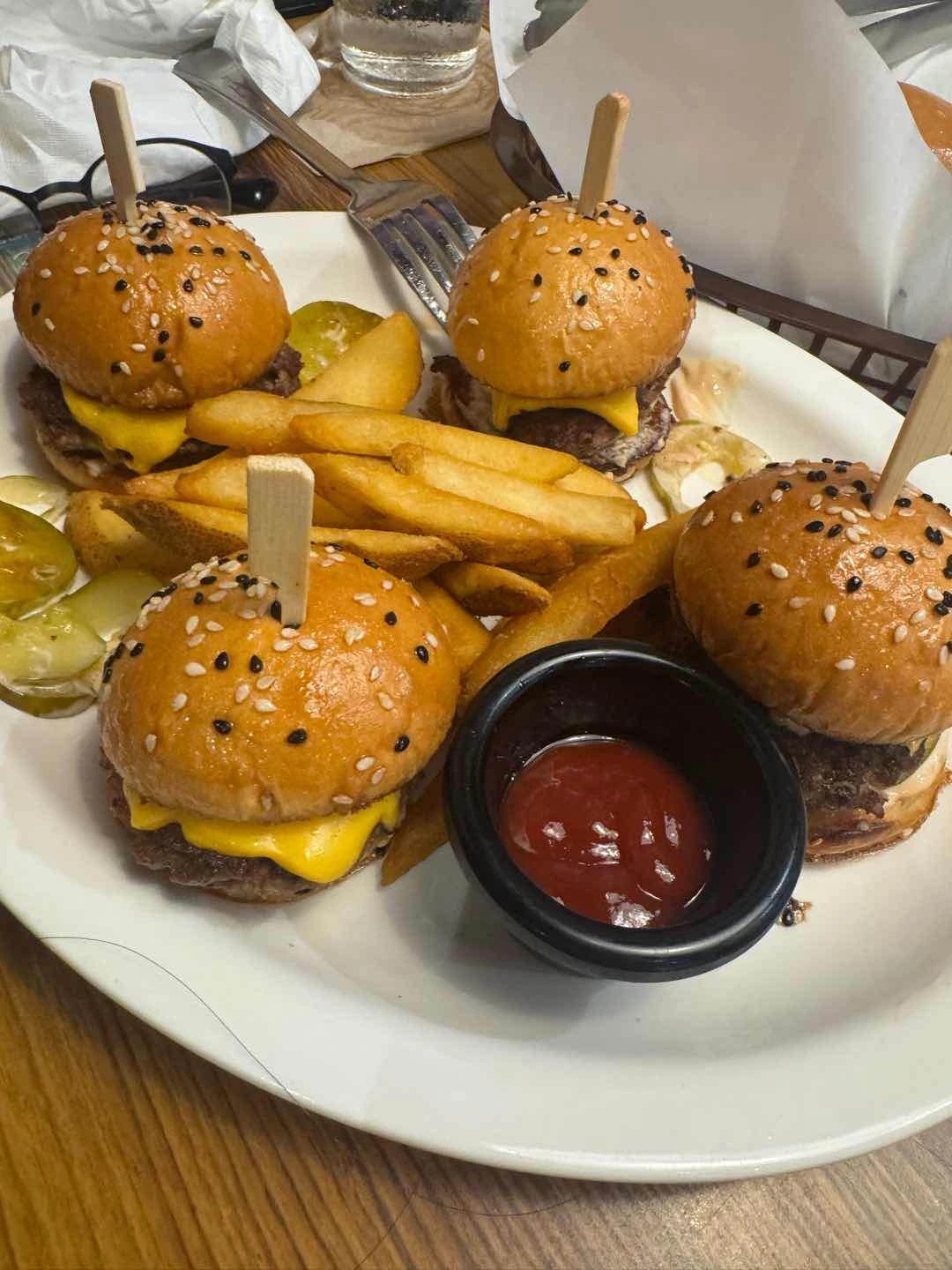 Burger slider