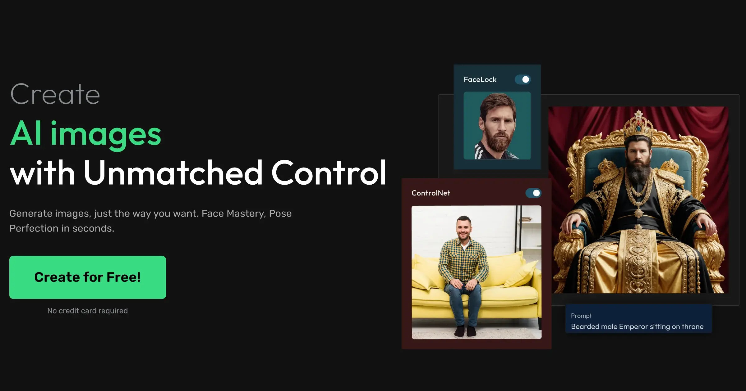 RenderNet: Create AI images with Unmatched Control