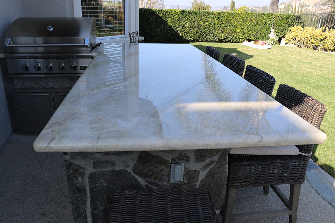 Allure Quartzite slabs best material for BBQ Porcelain Countertop Slabs