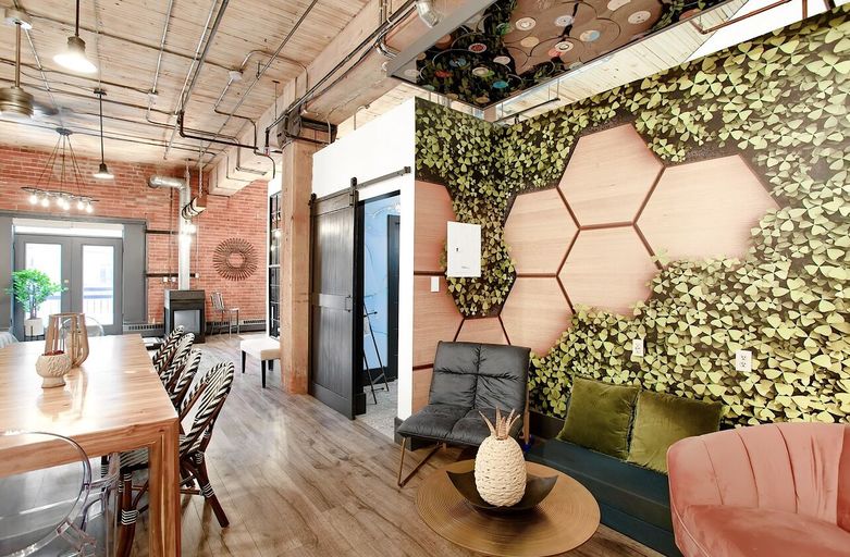 Photo of Furnished Executive Industrial Loft with Original Brick Walls Property Image