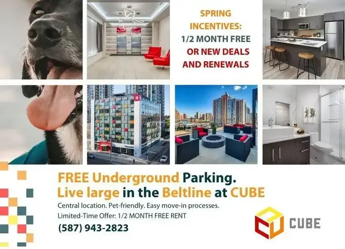 Photo of CUBE Apartments for Rent + Free Underground Parking Property Image