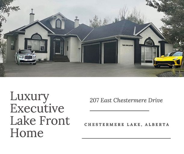 Photo of Stunning Chestermere Lake Front Estate Home Property Image
