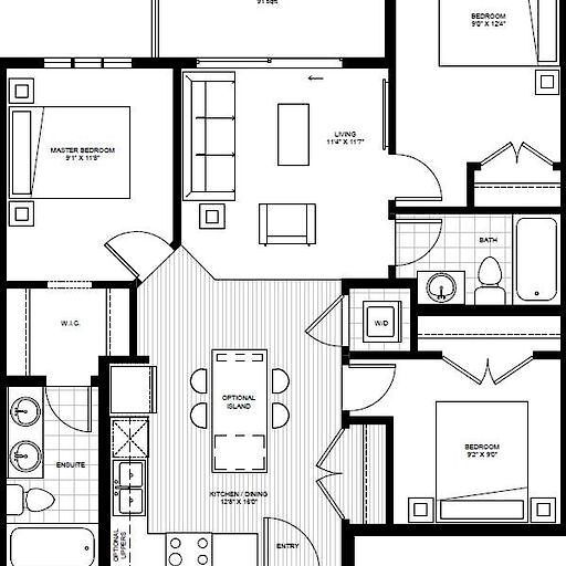 Photo of Affordable Luxury 3 Bedroom 2 Bath in Calgary Property Image