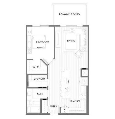 Photo of 1 BEDROOM, 1 BATH LUXURY CONDO - GRIESBACH PARADE Property Image
