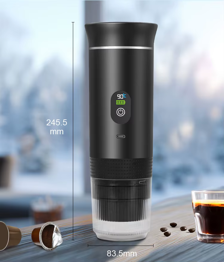 Grande expérience de café. Conception compacte.