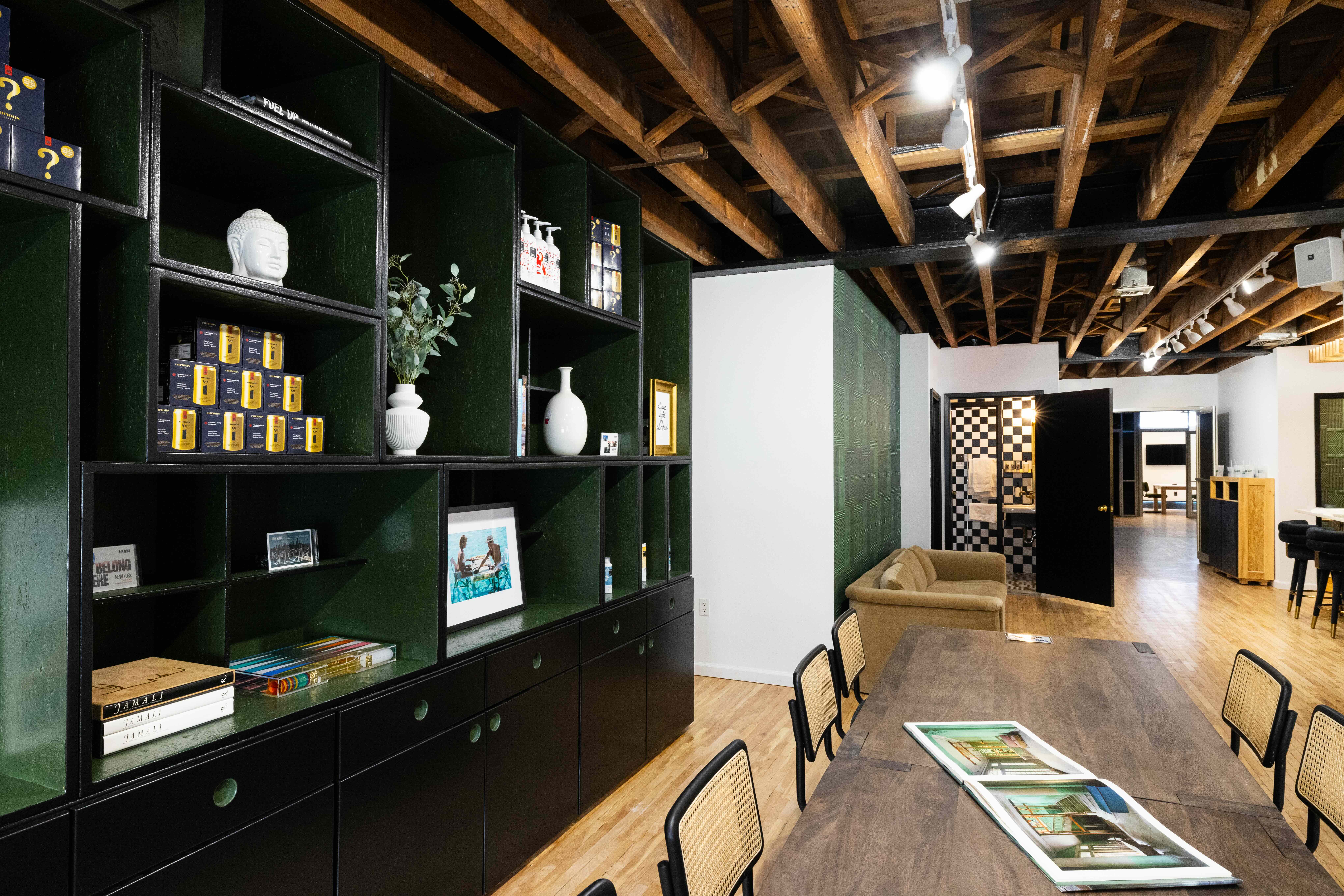 Design-forward event space interior at BELONG NYC in SoHo