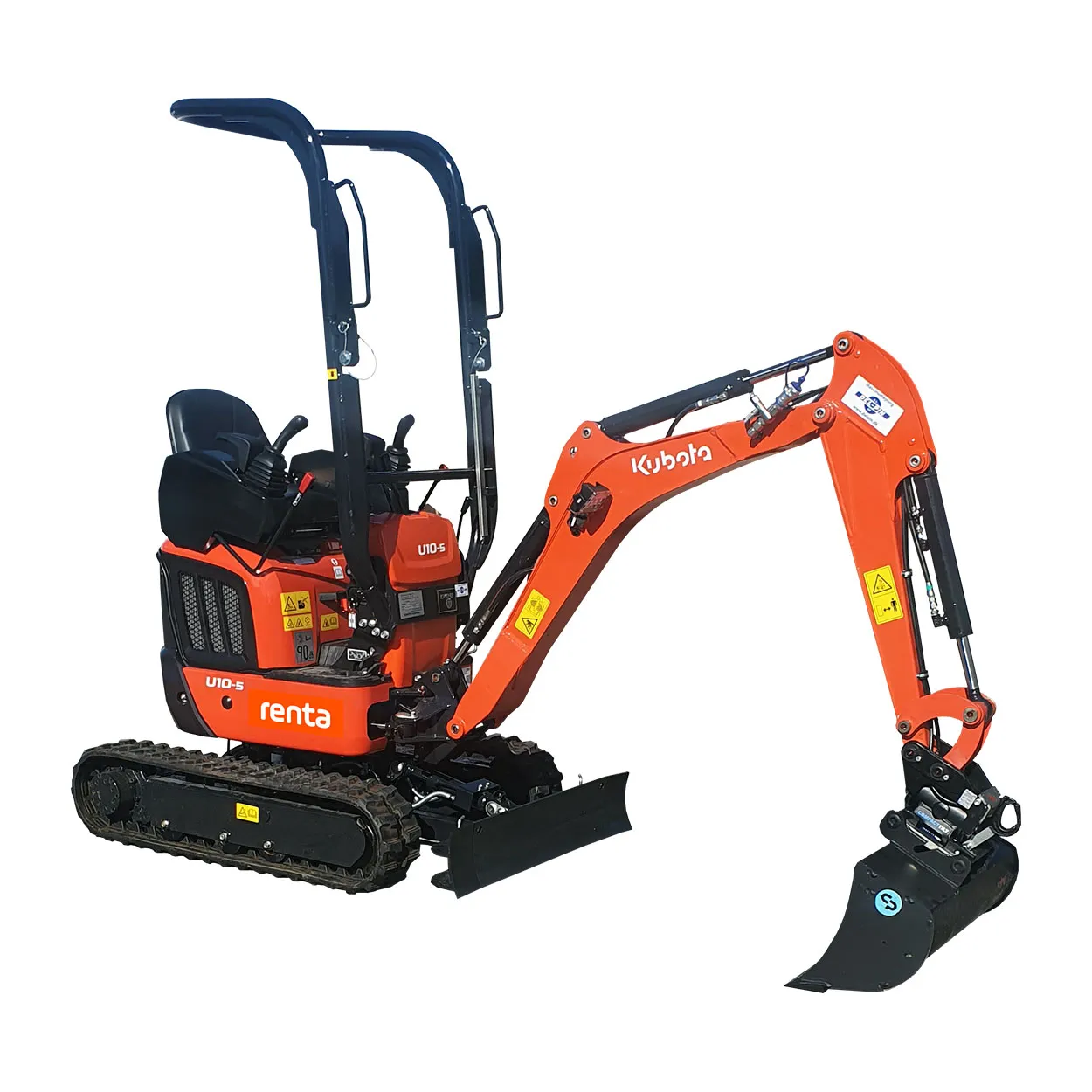 Kubota K-008 minigraver u/hus El 400V, 16A