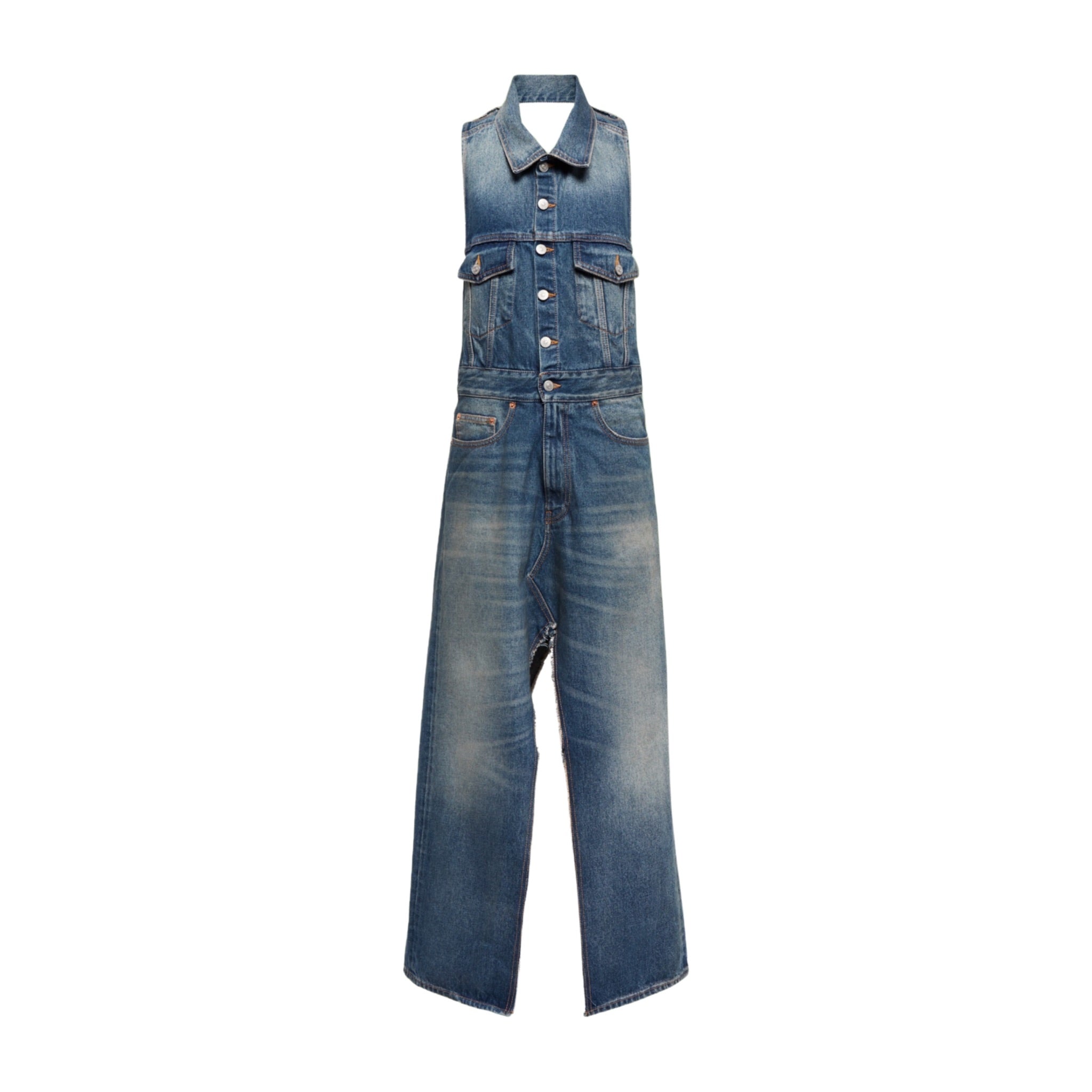 DENIM MAXI DRESS