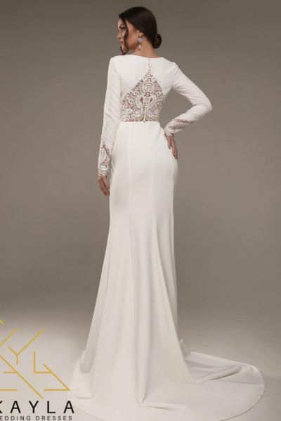 Kayla Dresses - Brudekjole med lange ærmer III
