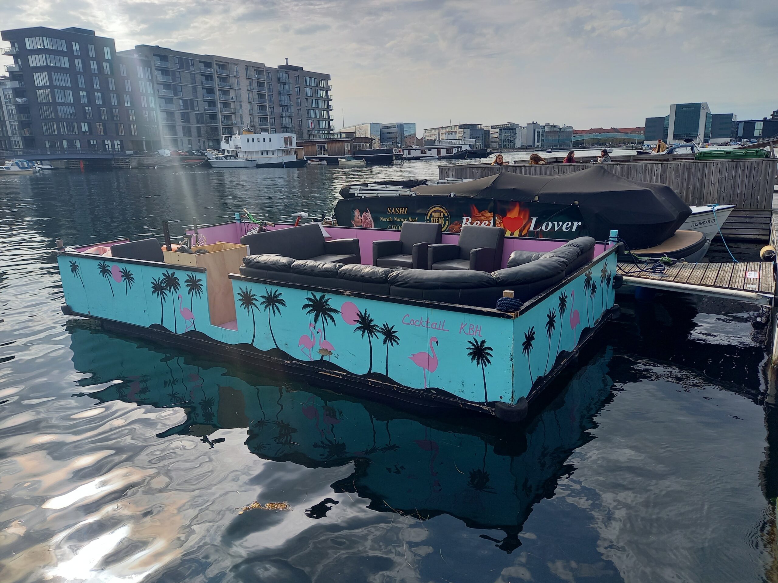 Boatie sofabåd med kaptajn – sejltur i Københavns havn