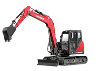 Gravemaskine Diesel 8 ton Rotortilt