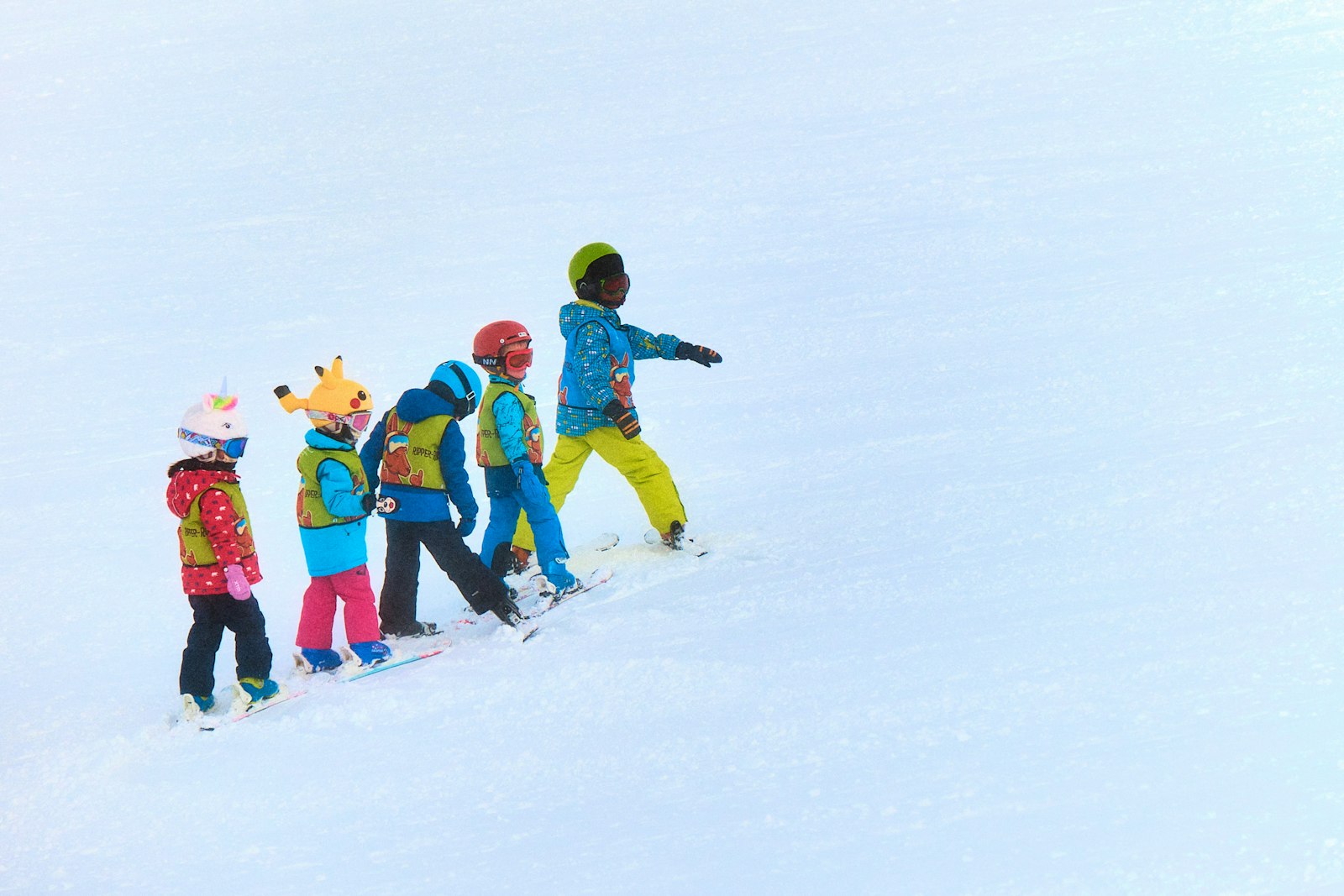 Junior plus-ski (twintip) inkl. støvler