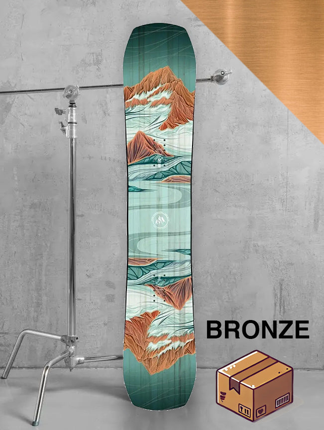 Herre allmountain snowboard inkl. bindinger – Bronze-pakke