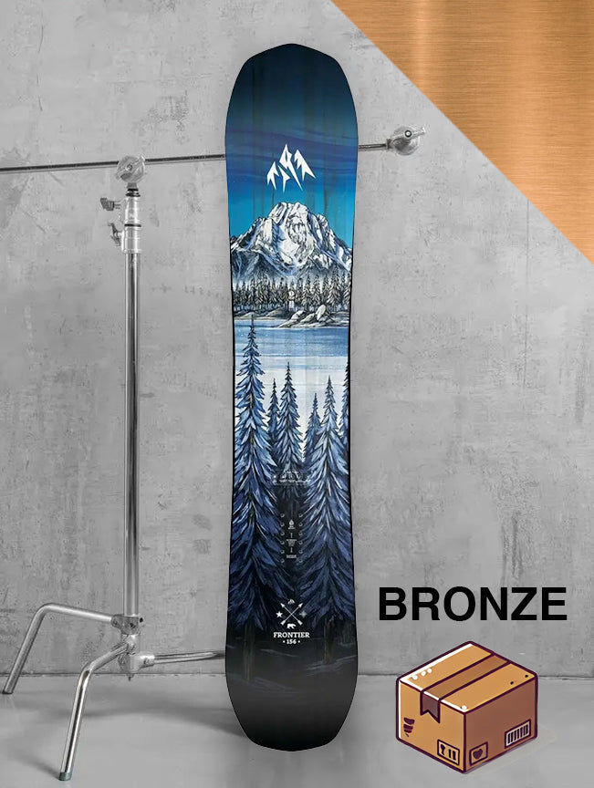 Dame park snowboard inkl. bindinger – Bronze-pakke