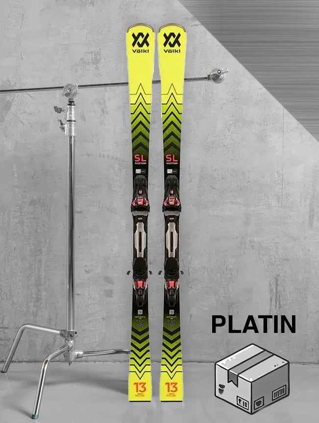Herre race ski inkl. skistave – Platin-pakke