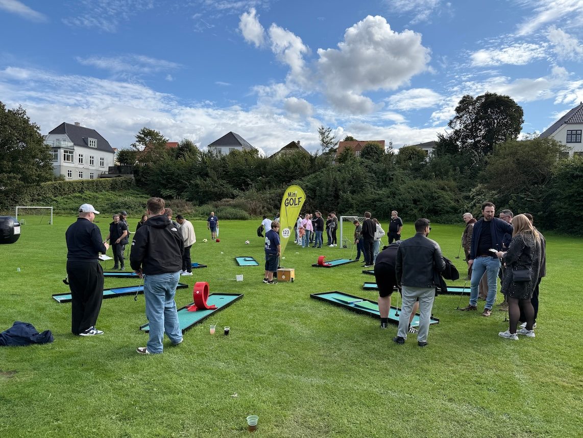 Minigolf-event med instruktør, 2 timer