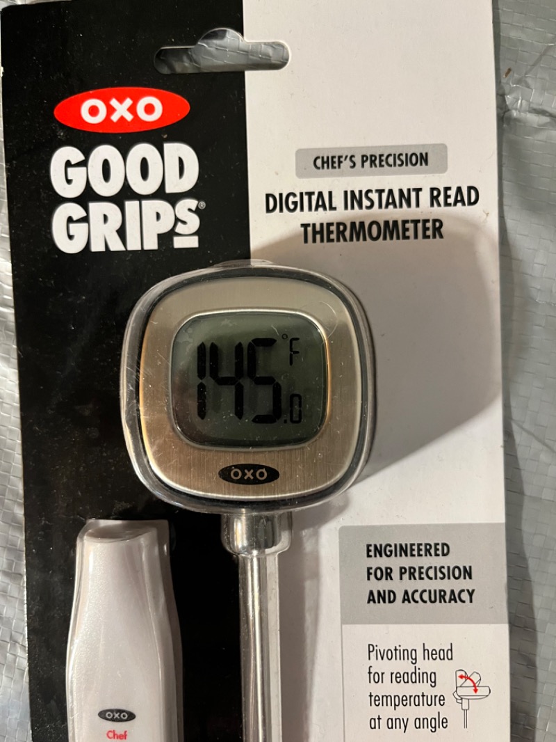 OXO Good Grips Chef's Precision Digital Instant-Read Thermometer with Pivoting Head