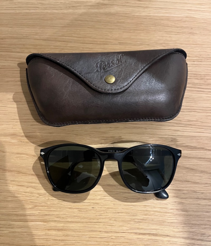 Secondhand Persol Sunglasses with Original Leather Case