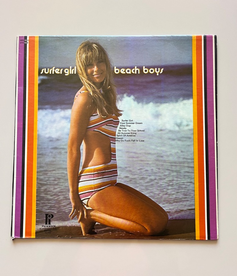 Beach Boys Surfer Girl Vintage Vinyl Record Album