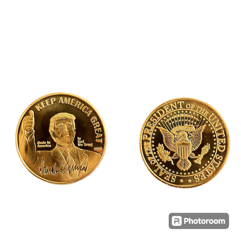 Donald Trump Commemorative Coin Set 2020 45th President