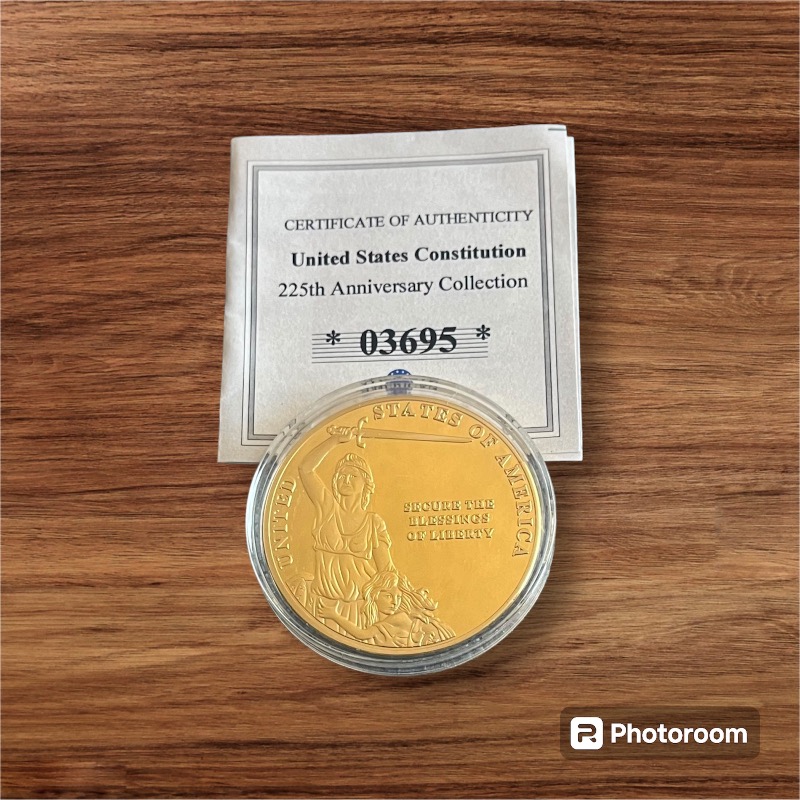 United States Constitution 225th Anniversary Commemorative Coin