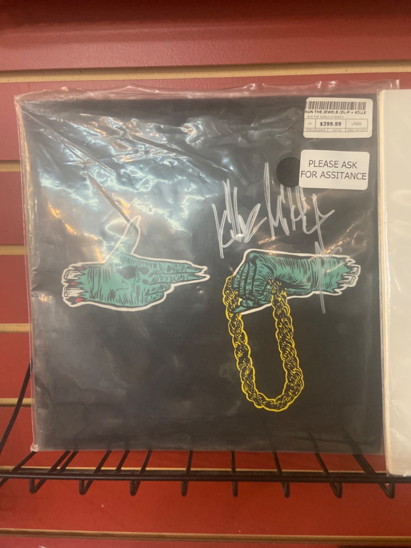 Run The Jewels 2 Signed Vinyl Record Collector's Edition