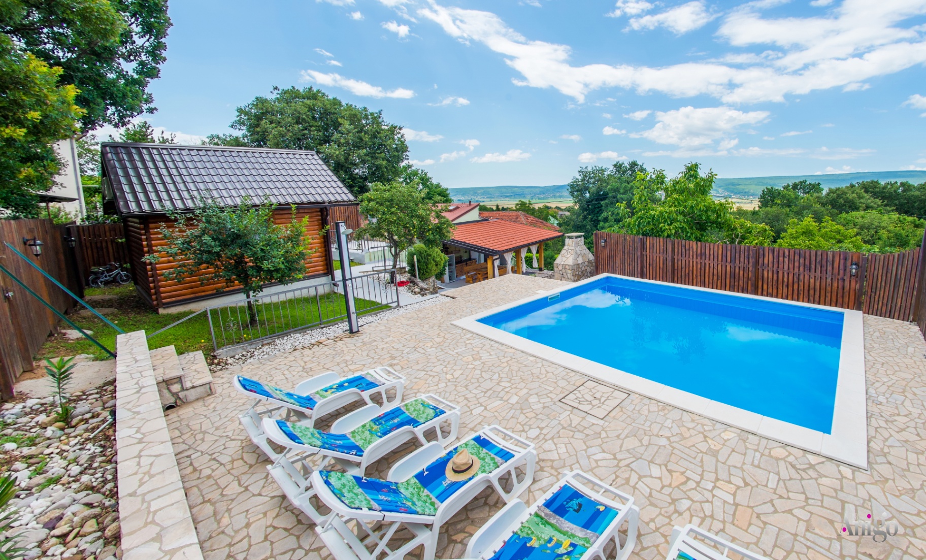 Retro Pool House