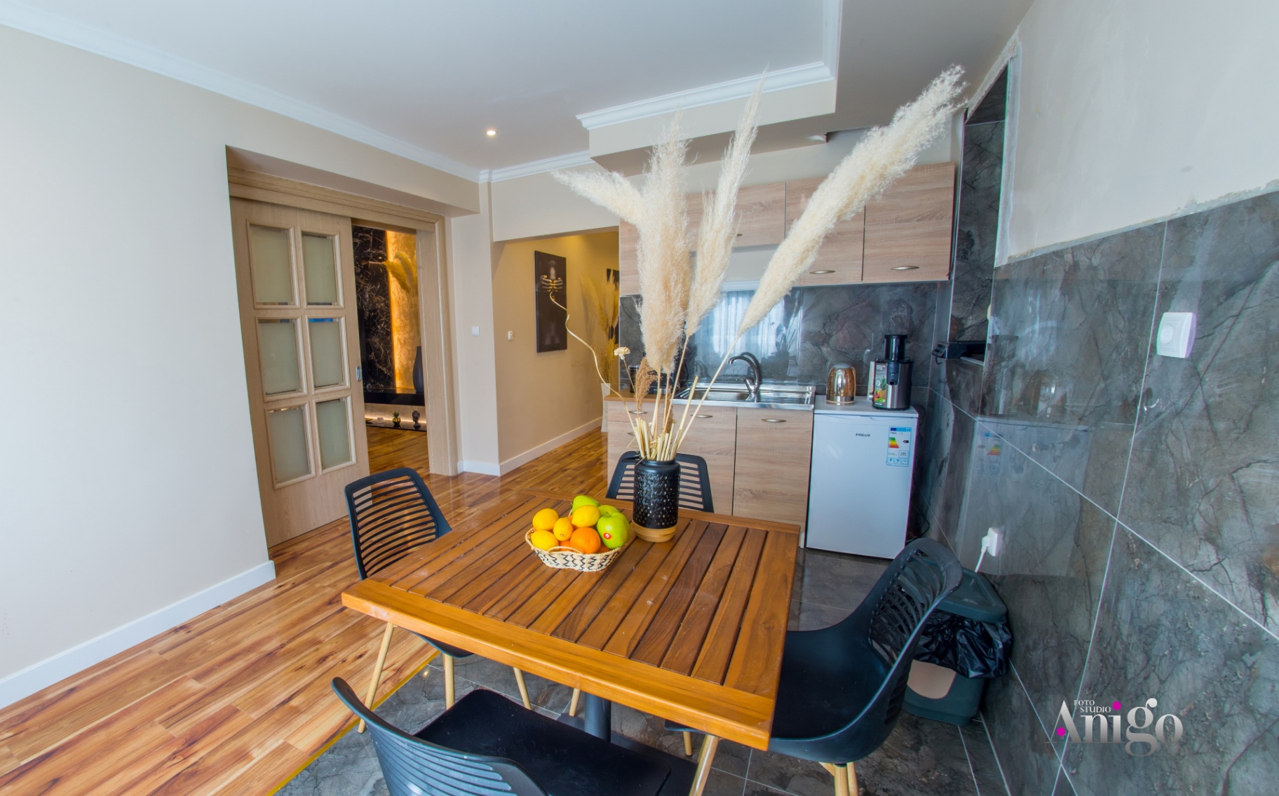 Luxury Apartment Black and Gold