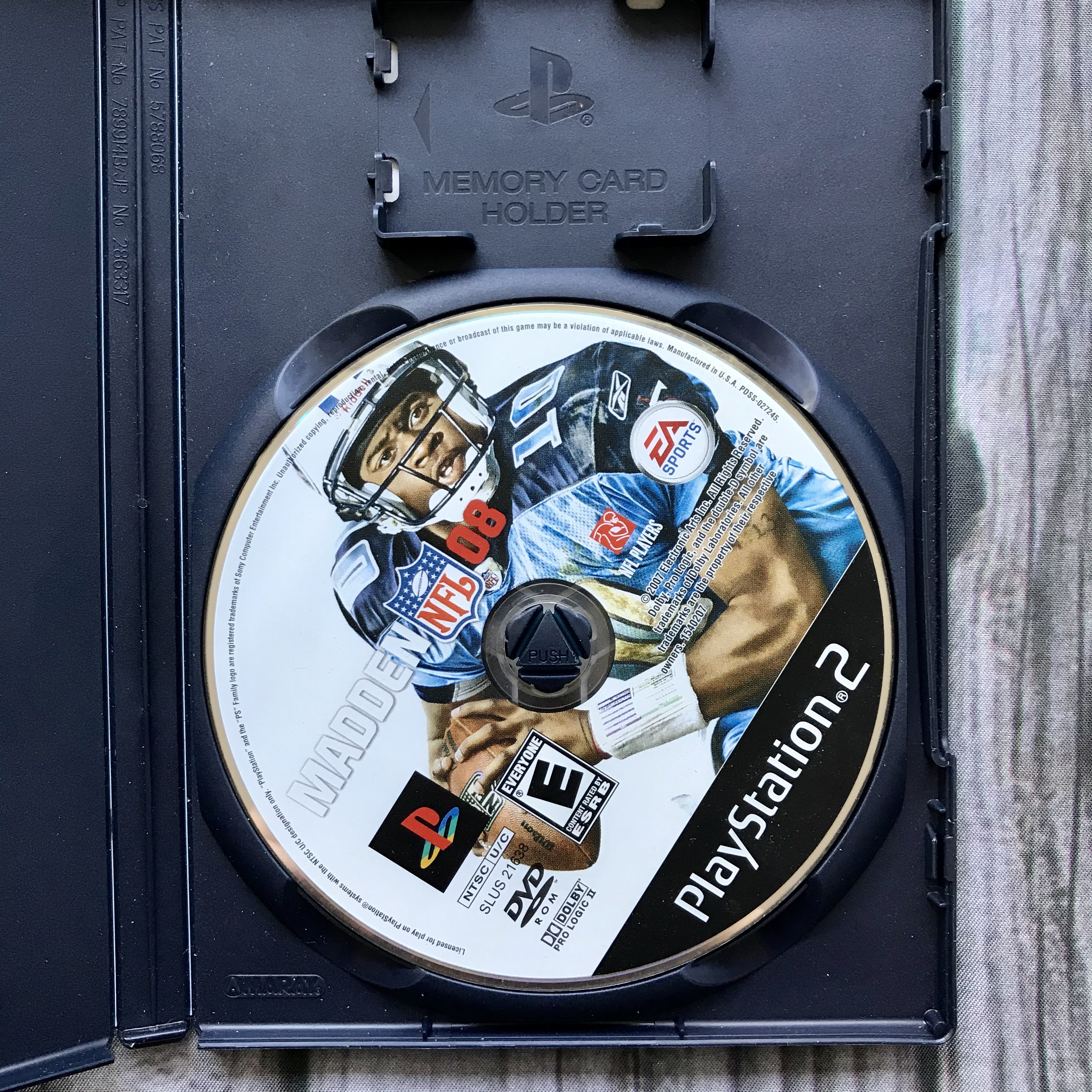 madden nfl 08 ps2