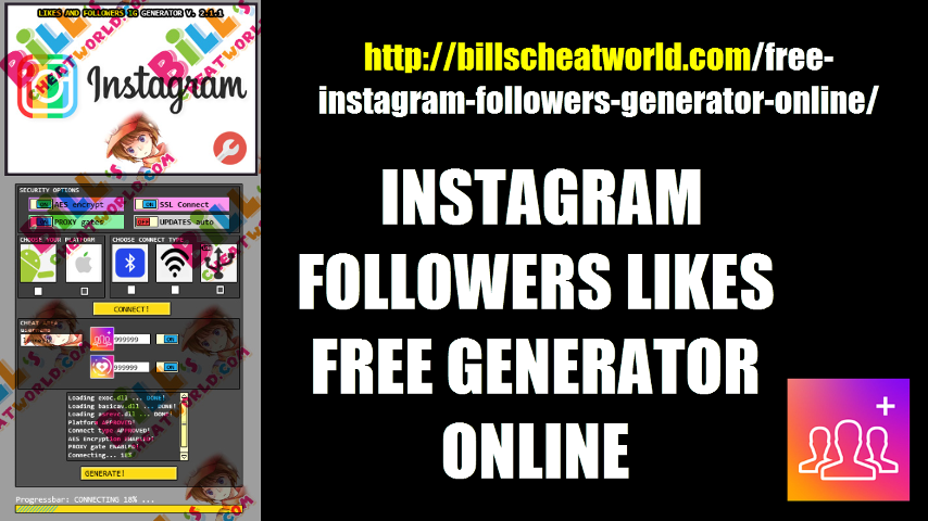  - 10k followers generator