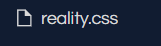 realitycss