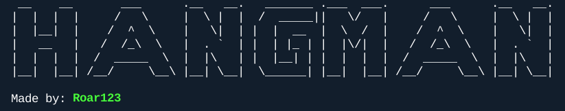 GitHub - drbrounsuga/Hangman: Play hangman with data from a quote generator