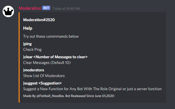 Creating a list in an Embed with an discord bot : r/Discord_Bots