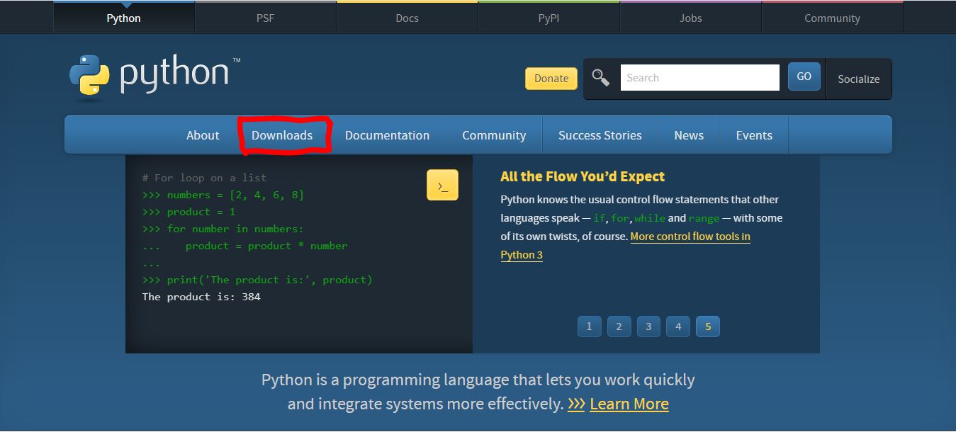 download python