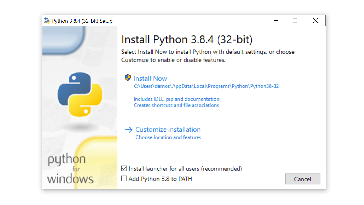 replit python download