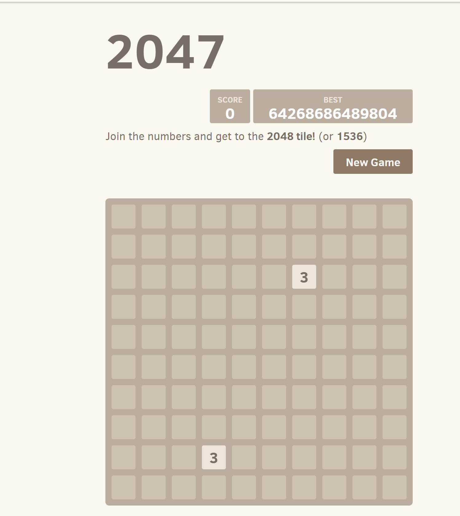 have an 8x8 game like this or better? : r/2048