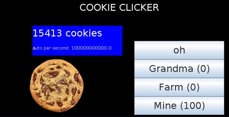 Cookie Clicker - Replit