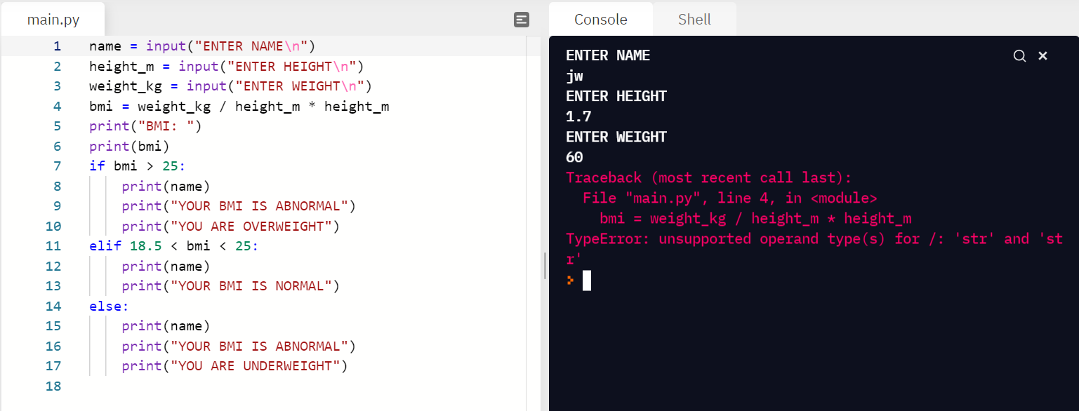 how-to-let-console-accept-decimal-numbers-in-python-coding-replit