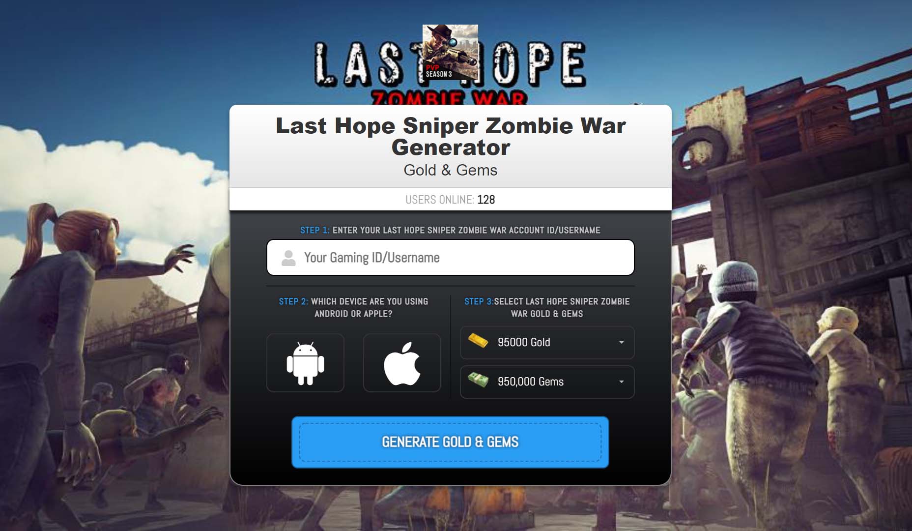 Lasthopesniper Last Hope Sniper Zombie War Hack Replit