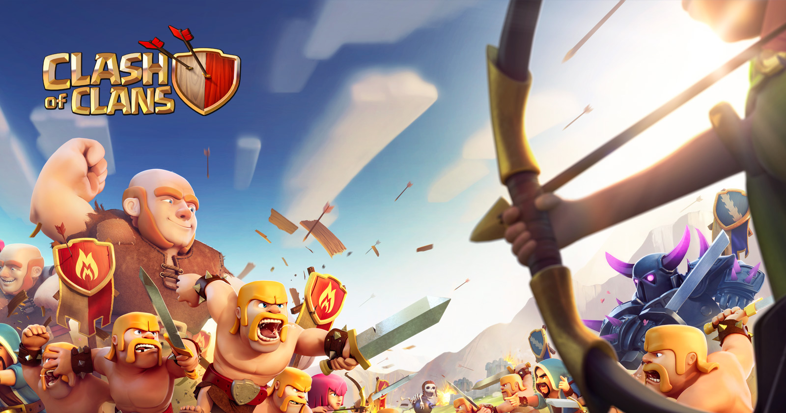 Clash of Clans Logo  Clash of clans hack, Clash of clans game, Clash of  clans app