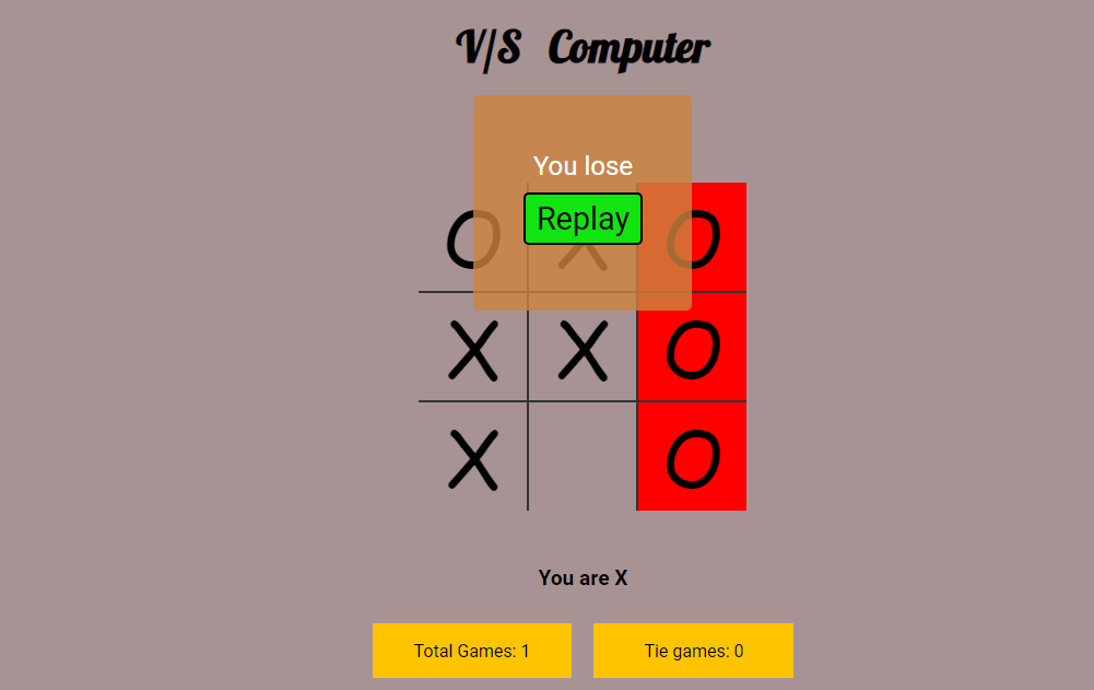 Unbeatable Tic-Tac-Toe