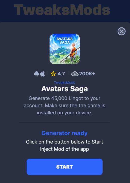 avatarssagahack (avatars-saga-hack mod) - Replit