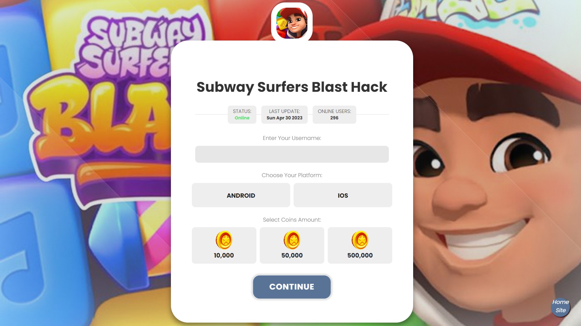 hack do Subway Surf