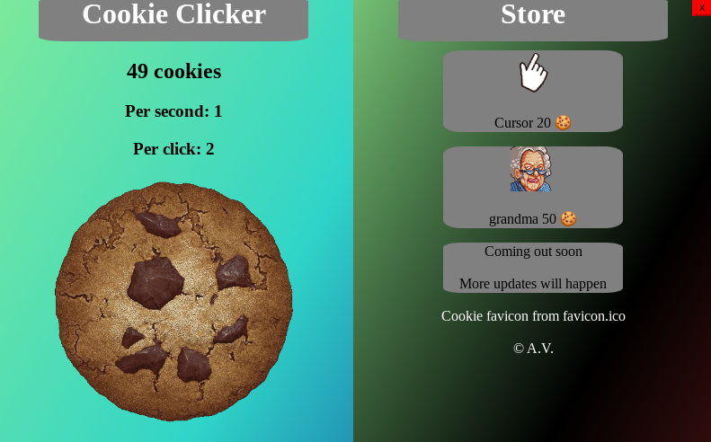 Cookie Clicker - Replit