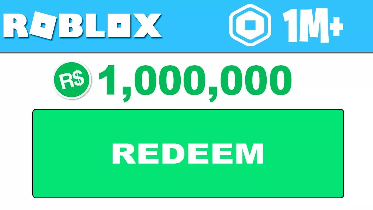 1M FREE ROBUX - Roblox